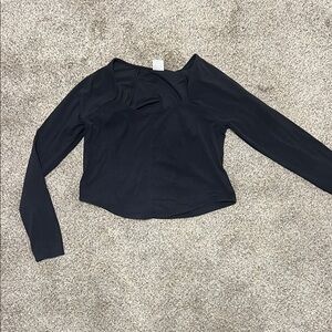 All in Motion Midnight Black Long Sleeve Women's Tee